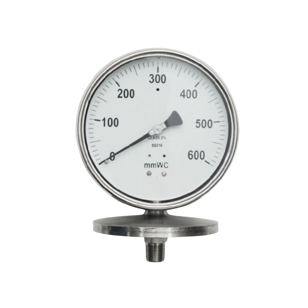 Metaval Diaphragm Sensing Pressure Gauge