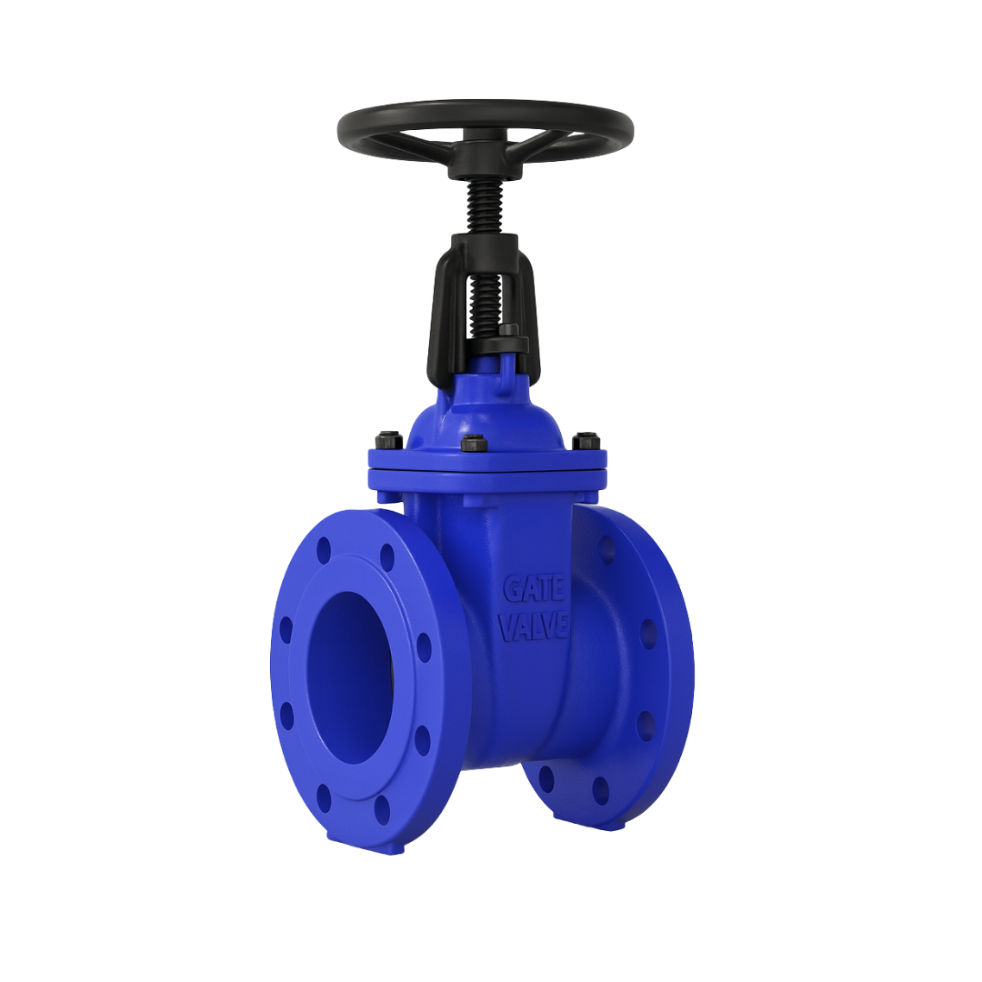 Metaval Gate Valve Rising Metal Seated With Solid Wedge