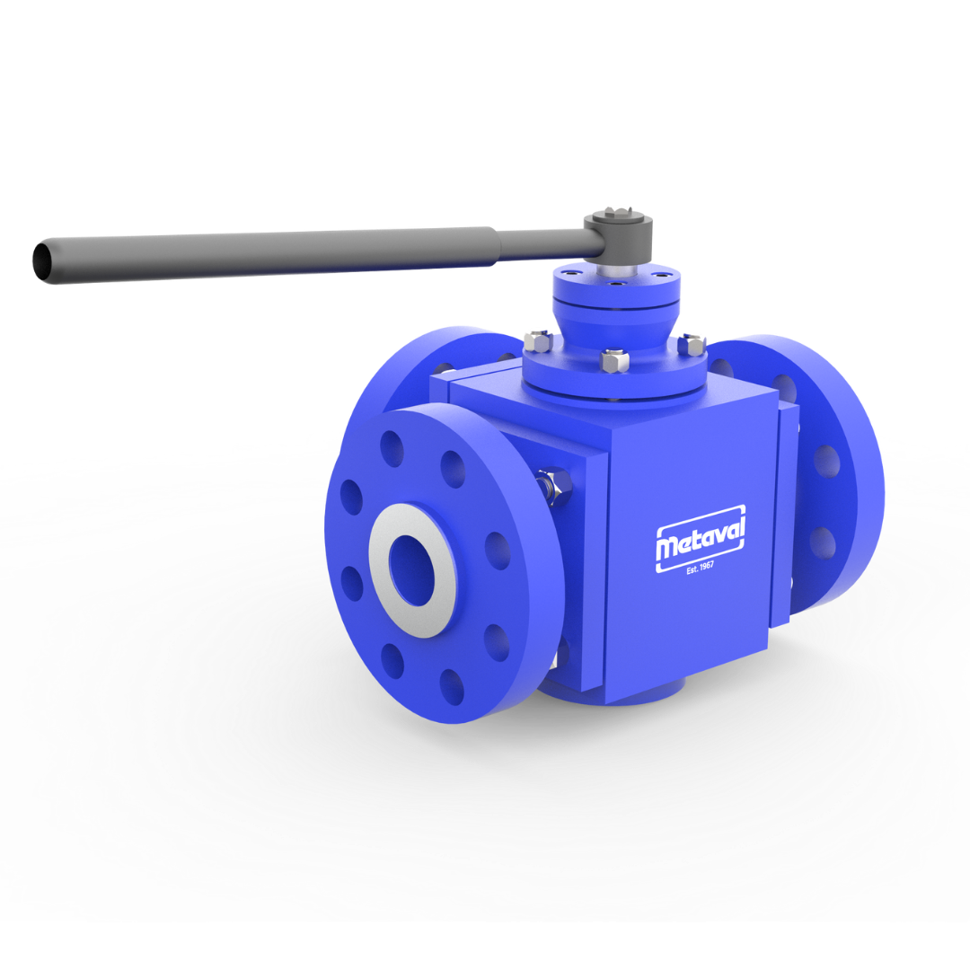 Metaval Ball Valve 3 Way