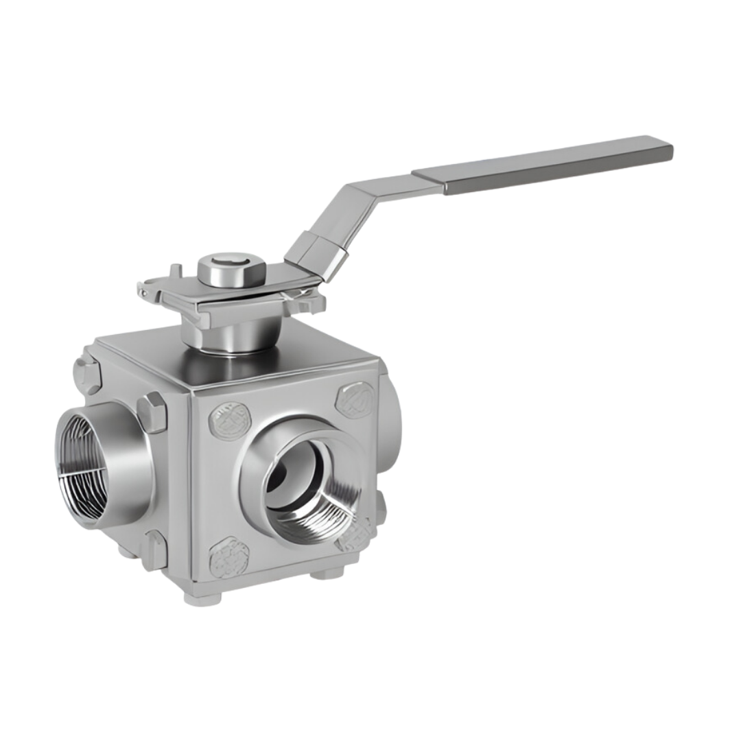 Metaval Ball Valve 4 Way